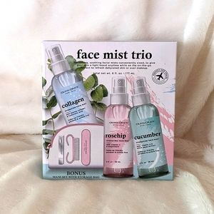 NEW Face Mist Trio- Collagen, Rosehip & Cucumber